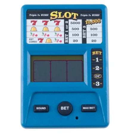 Toy Time Electronic Handheld Slot Machine Game 621887QAK